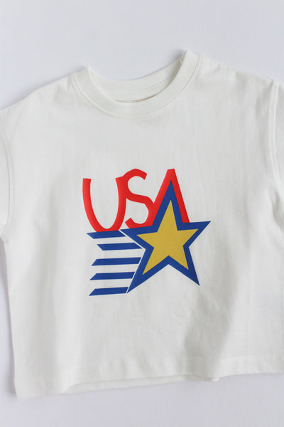 retro USA tee