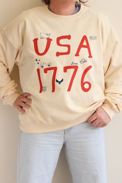 women's 1776 crewneck