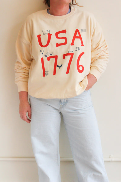 women's 1776 crewneck