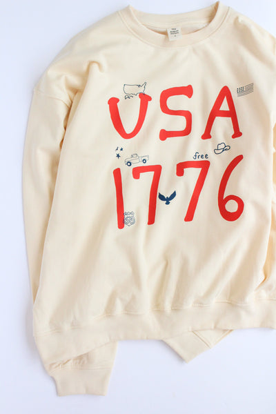 women's 1776 crewneck