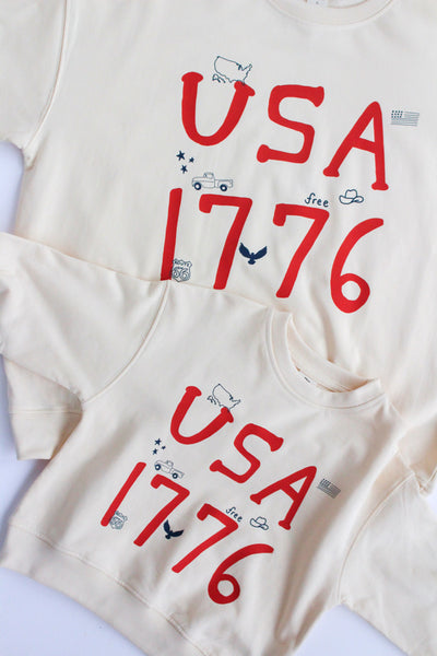 women's 1776 crewneck
