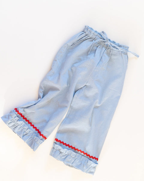 kid's ruffle pants