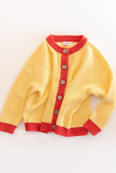 chunky knit cardigan