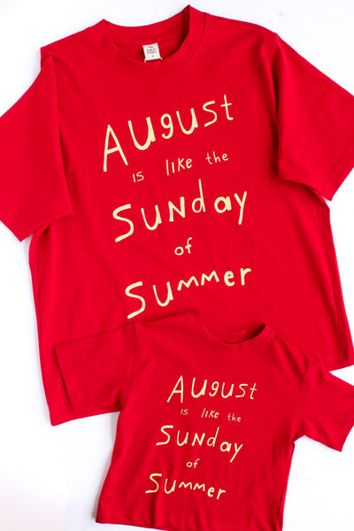 August Sunday Tee