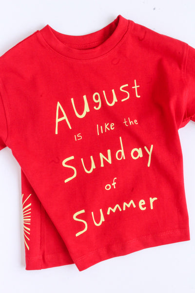 August Sunday Tee