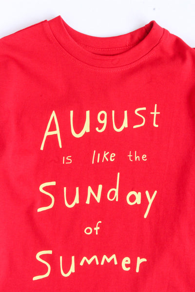 August Sunday Tee
