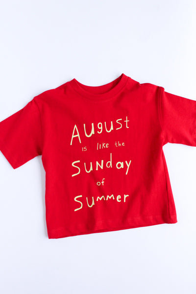 August Sunday Tee