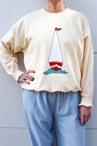 women's sail away sweatshirt