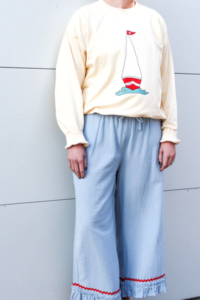 women's sail away sweatshirt