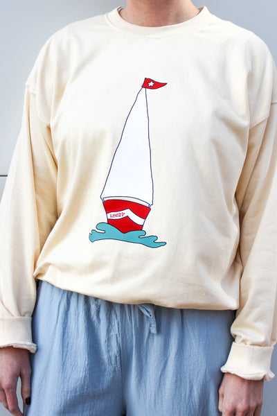 women's sail away sweatshirt