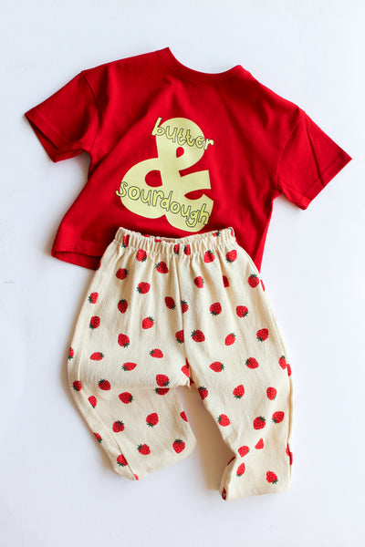 strawb pants