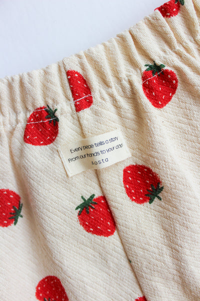 strawb pants