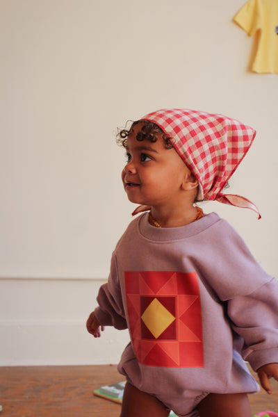 PREORDER: quilt romper