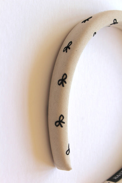 close up of ribbon print 