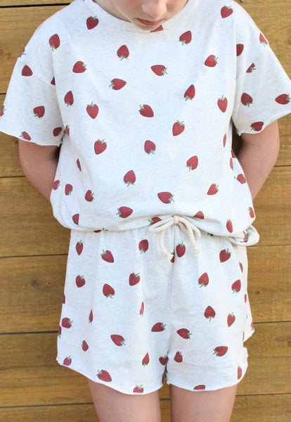 strawberry jam set