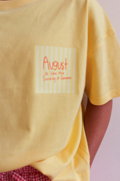 limited edition: august tee