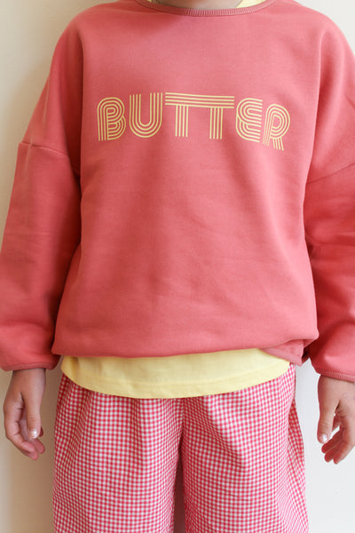 70's butter sweatshirt