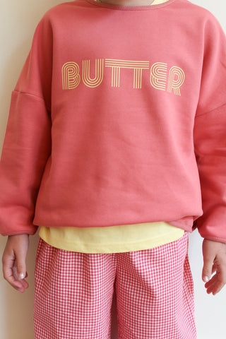 70's butter sweatshirt