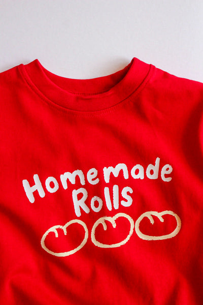 homemade rolls romper