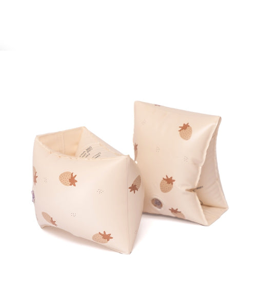 inflatable armbands with strawberry print 