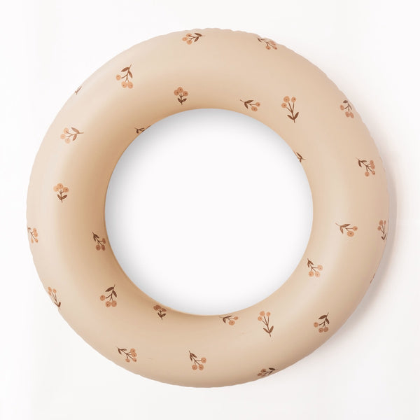 inflatable ring with cherry patterns 