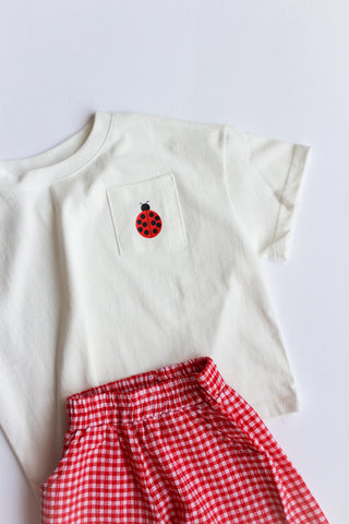 ladybug pocket tee