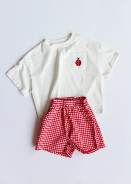 ladybug pocket tee