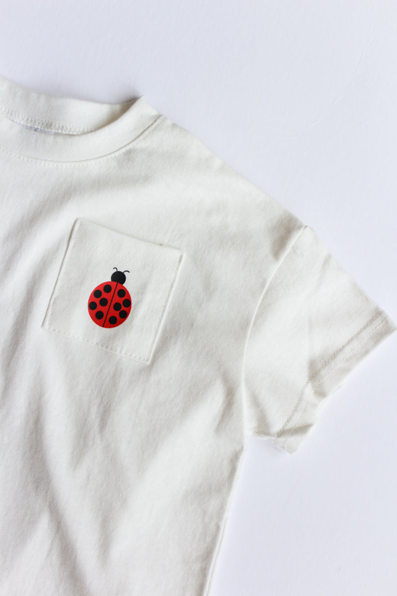 ladybug pocket tee