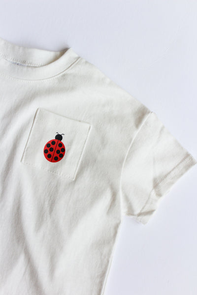 ladybug pocket tee