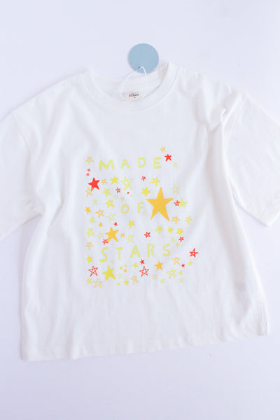 (sale) made of stars tee -4/5y