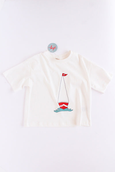 (sale) sail away tee - 2y