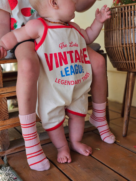 legend cream romper
