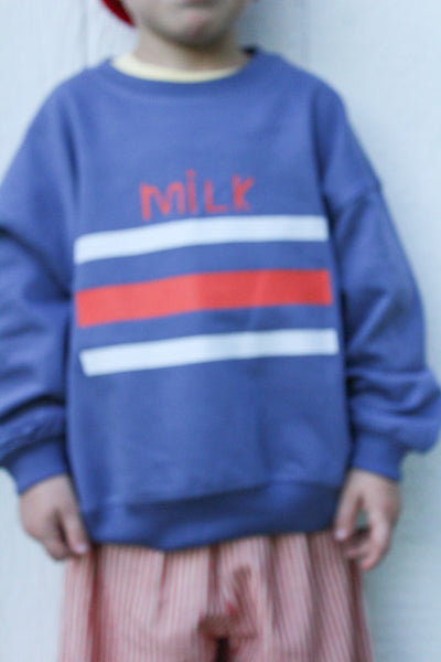 milk crewneck
