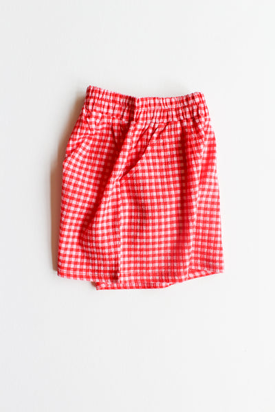 gingham days shorts
