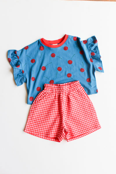 gingham days shorts