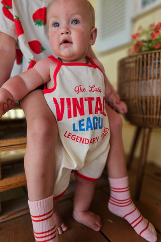 legend cream romper