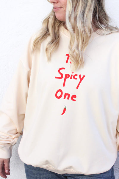 women's spicy one sweatshirt