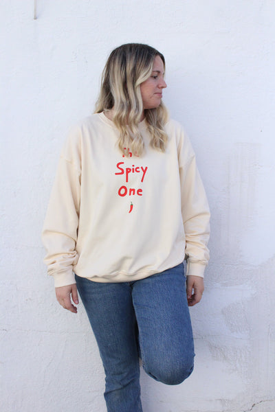 women's spicy one sweatshirt