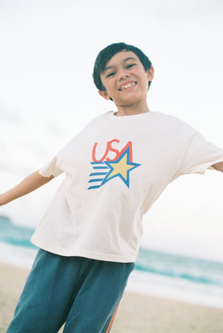 retro USA tee
