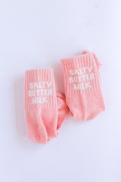salty buttermilk socks