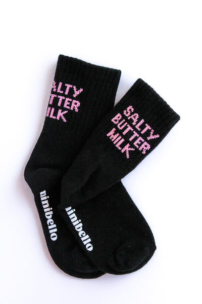 salty buttermilk socks