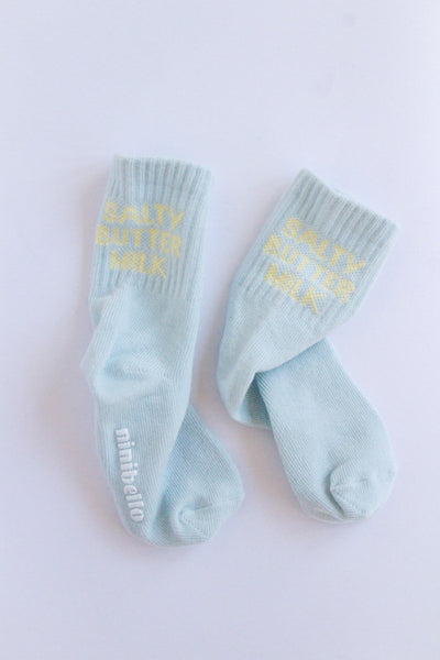 salty buttermilk socks