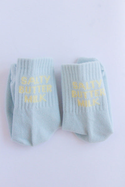 salty buttermilk socks
