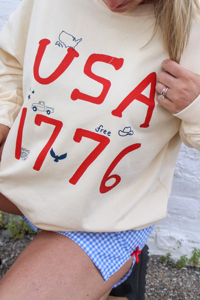 women's 1776 crewneck