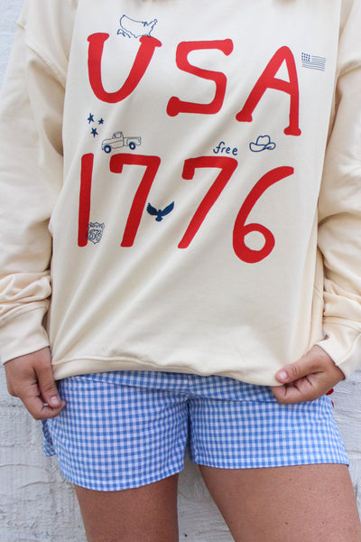 women's 1776 crewneck