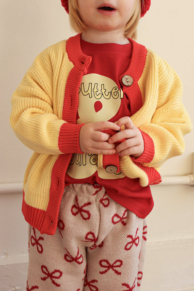 chunky knit cardigan