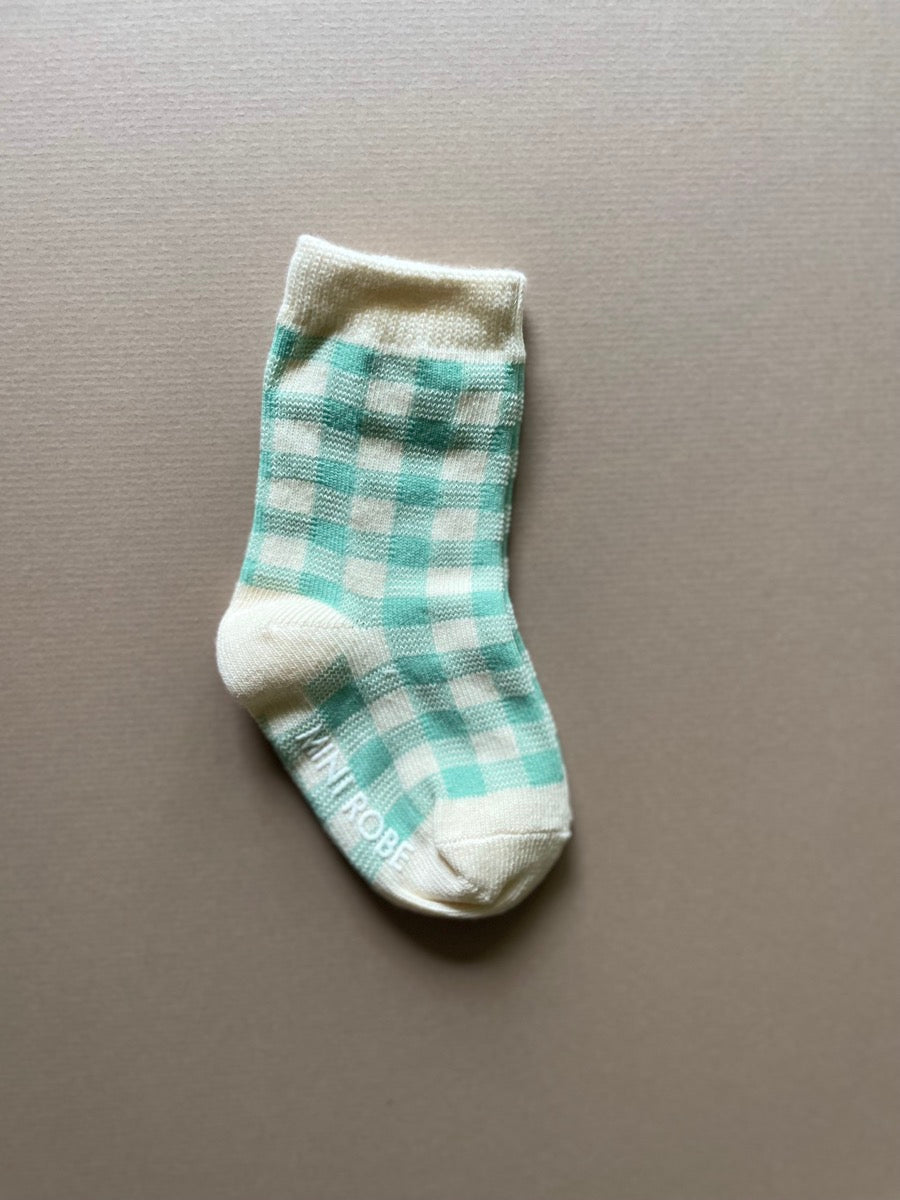 gingham socks