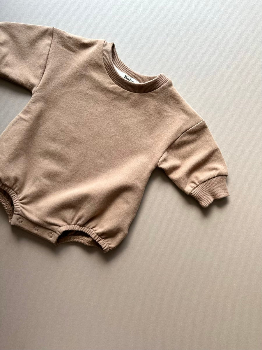 french terry romper